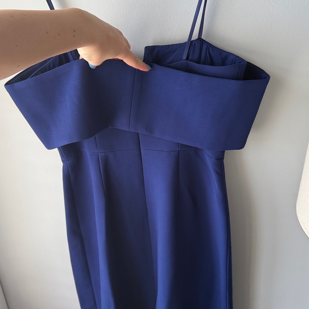 BCBGMAXAZRIA Amalie Off-The-Shoulder Stretch Crepe Gown - Picture 10 of 16